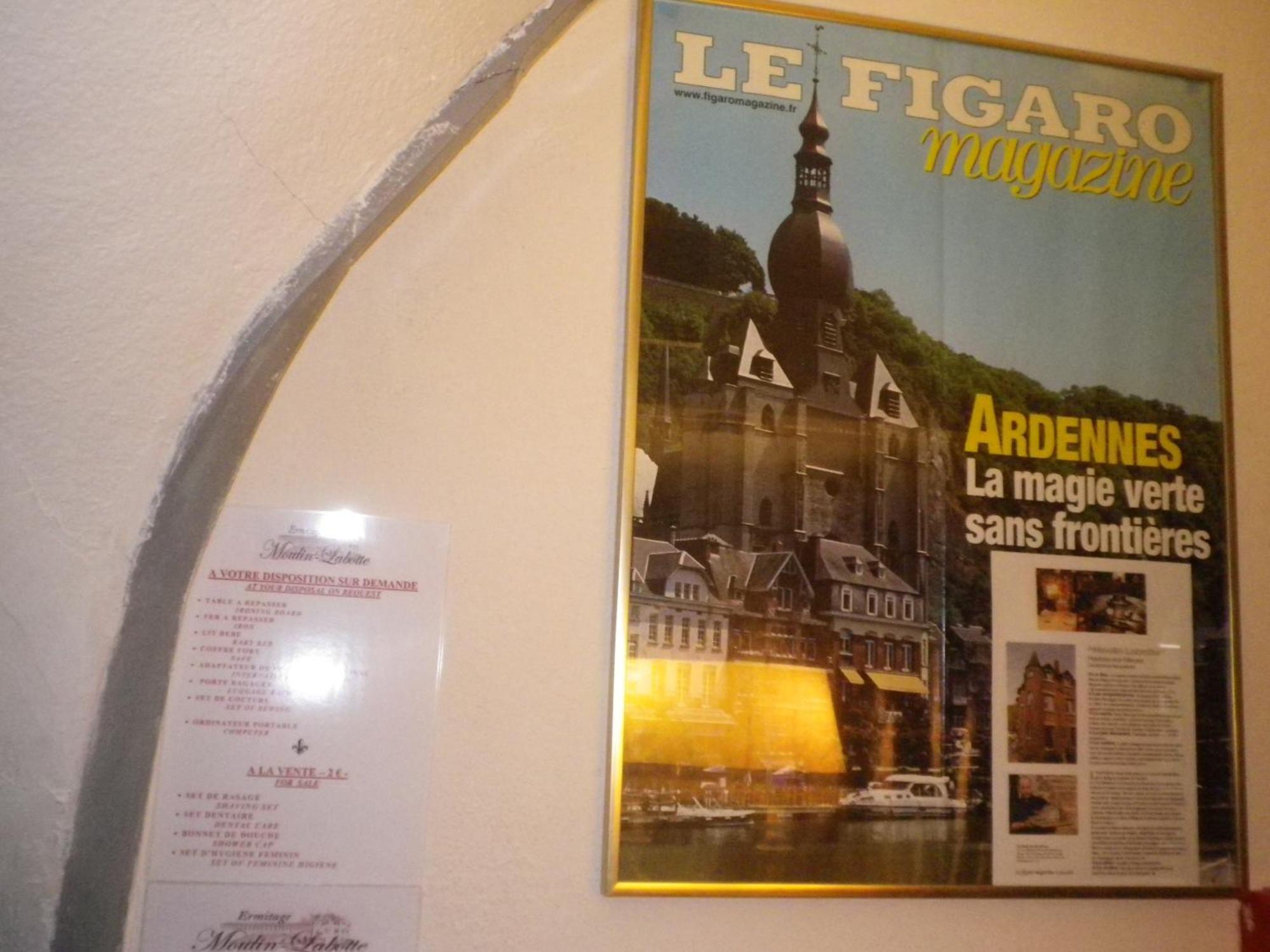 Hotel Ermitage Du Moulin Labotte Haybes ภายนอก รูปภาพ